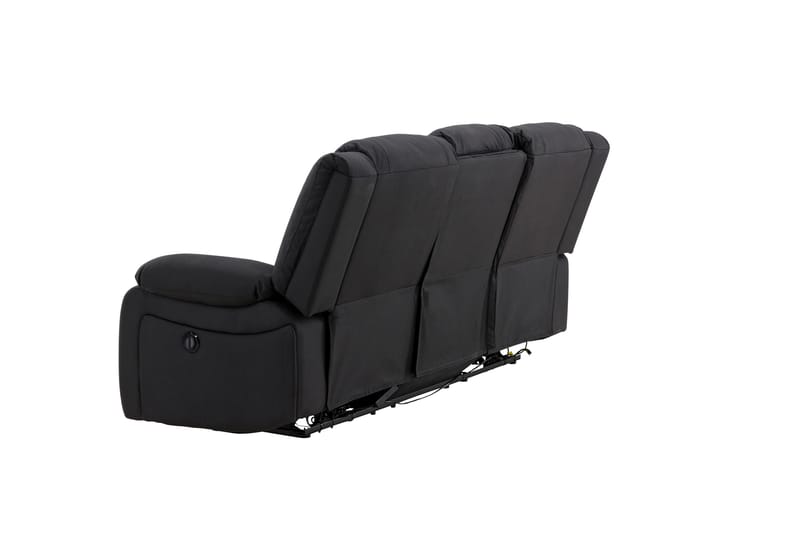 Reclinersoffa med hörn Comfort Living Black - Møbler - Sofaer - Reclinersofaer