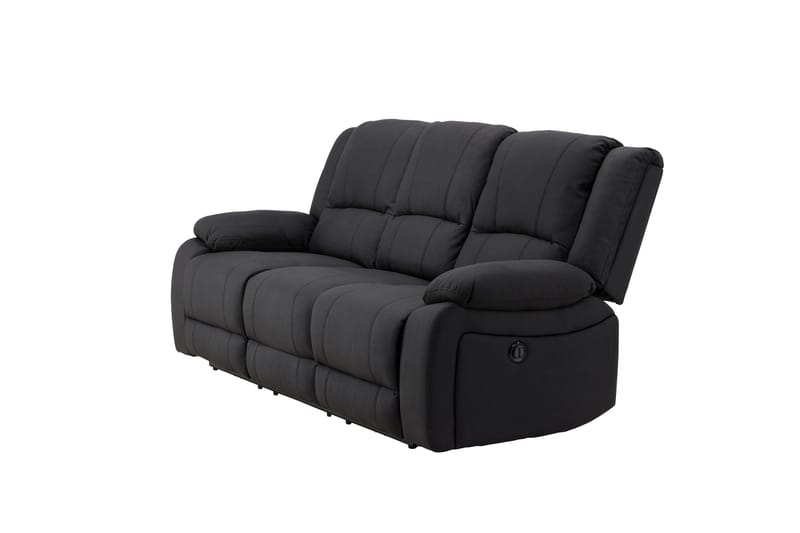 Reclinersoffa med hörn Comfort Living Black - Møbler - Sofaer - Reclinersofaer