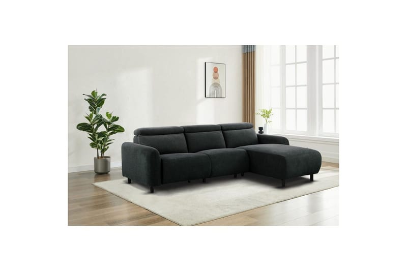 Skaane Reclinersofa 3-seter - Grå - Møbler - Sofaer - Reclinersofaer
