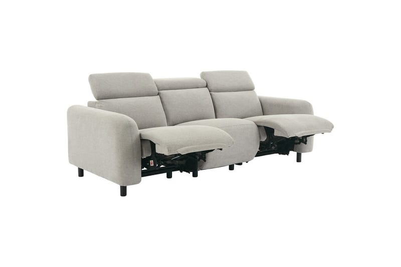 Skaane Reclinersofa 3-seter - Grå - Møbler - Sofaer - Reclinersofaer