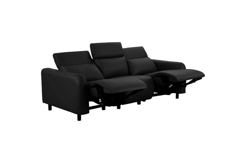 Skaane Reclinersofa 3-seter - Svart - Møbler - Sofaer - Reclinersofaer