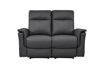 Sofa 2-seter Southbrook Grå, PU/tre/metall, Elektrisk recliner - Grå, PU/tre/metall, Elektrisk recliner - Møbler - Sofaer - Reclinersofaer