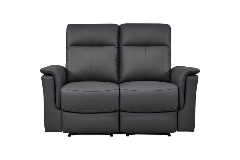Sofa 2-seter Southbrook Grå, PU/tre/metall, Elektrisk recliner - Grå, PU/tre/metall, Elektrisk recliner - Møbler - Sofaer - Reclinersofaer