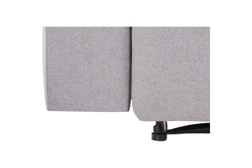 Sofa 2-seter Southbrook Lys grå, Stoff/tre/metall, Manuell hvilestol - Lys grå, Stoff/tre/metall, Manuell hvilestol - Møbler - Sofaer - Reclinersofaer