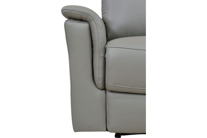 Sofa 2-seter Southbrook Lys grå, PU/tre/metall, Elektrisk recliner - Lys grå, PU/tre/metall, Elektrisk recliner - Møbler - Sofaer - Reclinersofaer