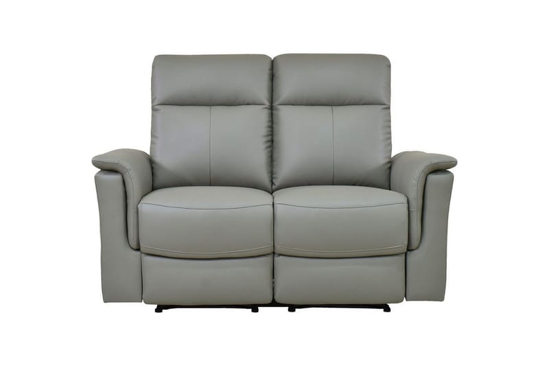 Sofa 2-seter Southbrook Lys grå, PU/tre/metall, Elektrisk recliner, Lys grå, PU/tre/metall, Elektrisk recliner