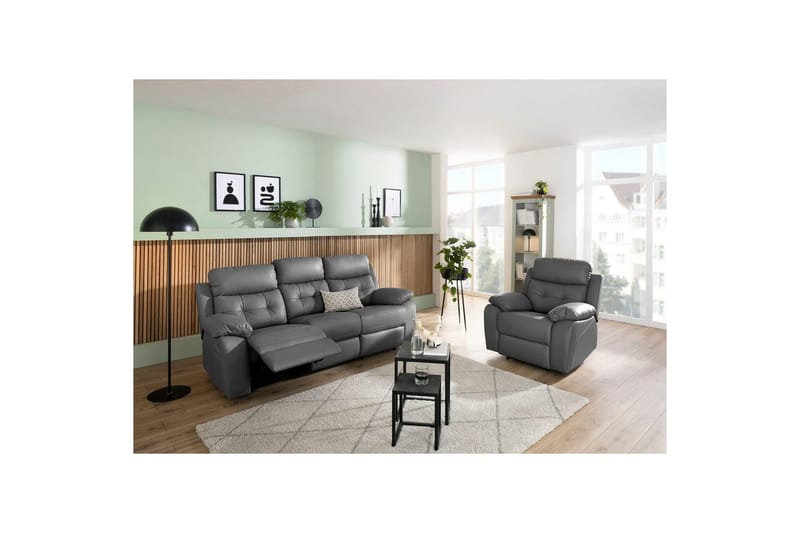 Sofa 3-seter Lannilis - Møbler - Sofaer - Reclinersofaer