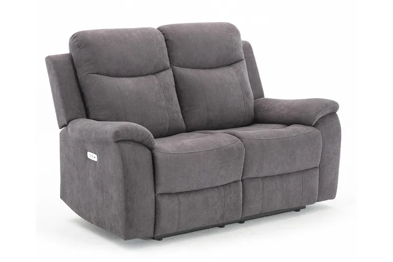 Sofa Milo 2-seter - Grå - Møbler - Sofaer - Reclinersofaer