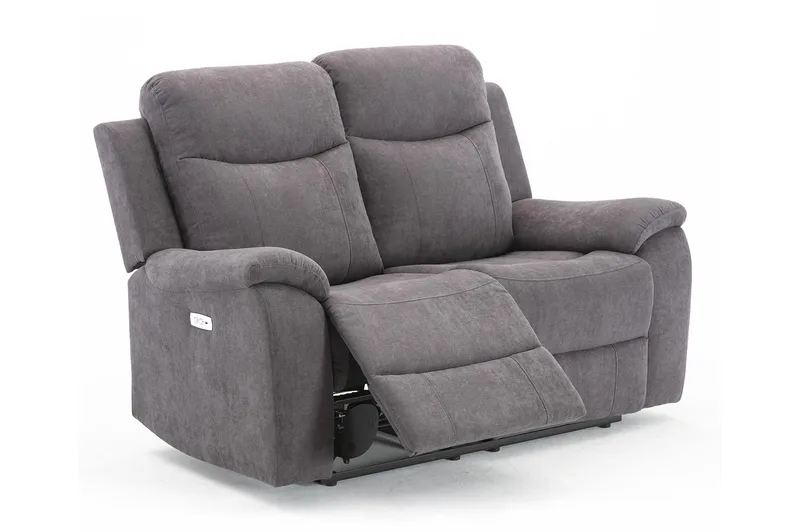 Sofa Milo 2-seter - Grå - Møbler - Sofaer - Reclinersofaer