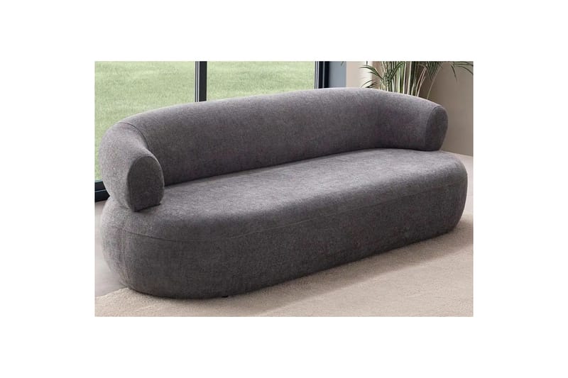 Kollumber Sofa 3-seter - Mørkgrå - Møbler - Sofaer - 3 seter sofa