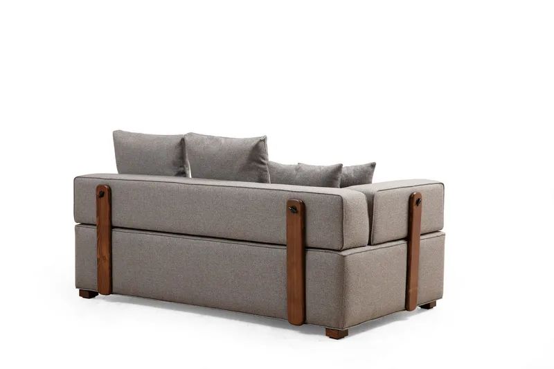 Lasalle Divansofa 3-seters - Grå - Møbler - Sofaer - 3 seter sofa