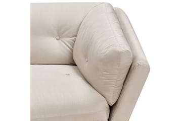 Lenvik Sofa 3-seter - Beige/Svart - Møbler - Sofaer - Fløyelssofaer
