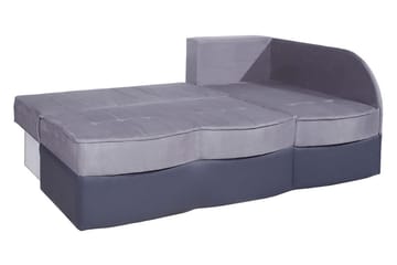 Lido Hjørnesovesofa 202x145x86 cm - Lilla - Møbler - Sofaer - Skinnsofaer