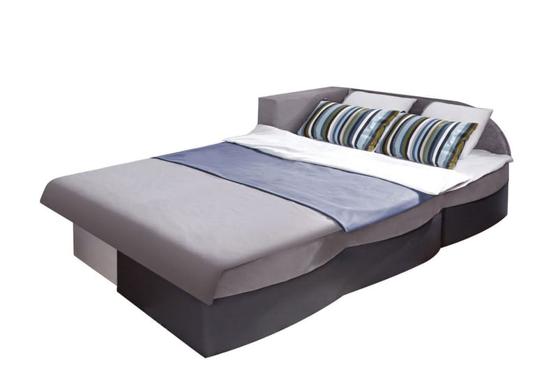 Lido Hjørnesovesofa 202x145x86 cm - Lilla - Møbler - Sofaer - Skinnsofaer