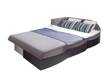 Lido Hjørnesovesofa 202x145x86 cm - Lilla - Møbler - Sofaer - Skinnsofaer