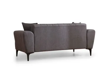 Lilesville 3-seter Sofa - Mørkegrå - Møbler - Sofaer - 2 seter sofa