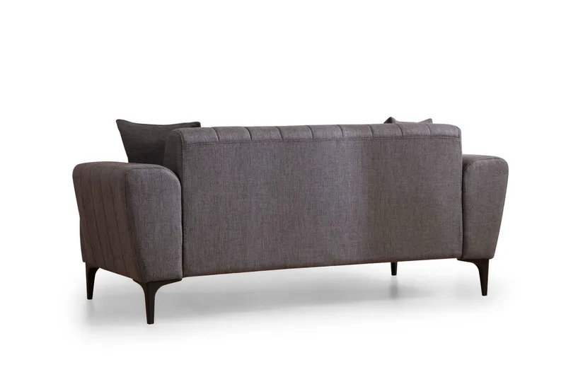 Lilesville 3-seter Sofa - Mørkegrå - Møbler - Sofaer - 2 seter sofa