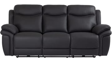 Livaro reclinersofa 3-seters elektrisk - Svart - Møbler - Sofaer - Reclinersofaer