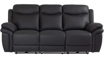Livaro reclinersofa 3-seters elektrisk - Svart - Møbler - Sofaer - Reclinersofaer