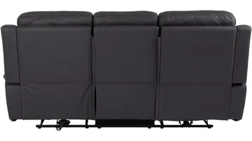Livaro reclinersofa 3-seters elektrisk - Svart - Møbler - Sofaer - Reclinersofaer