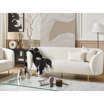 Loen 3-seter Buet Sofa i Bouclé - Offwhite - Møbler - Sofaer - 3 seter sofa