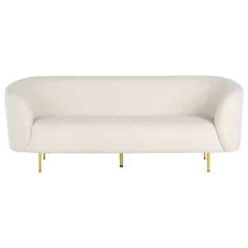 Loen 3-seter Buet Sofa i Bouclé - Offwhite - Møbler - Sofaer - 3 seter sofa