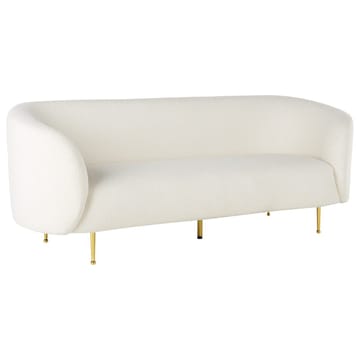 Loen 3-seter Buet Sofa i Bouclé - Offwhite - Møbler - Sofaer - 3 seter sofa