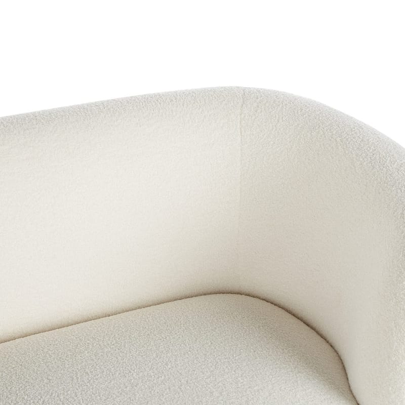 Loen 3-seter Buet Sofa i Bouclé - Offwhite - Møbler - Sofaer - 3 seter sofa