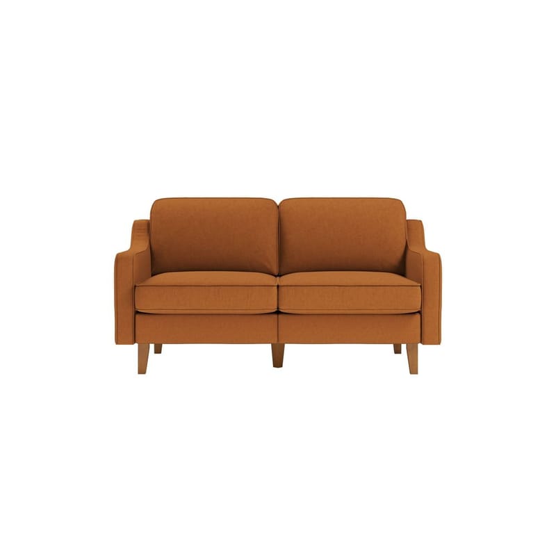 Lorvas 2-seters sofa - Brun/Lysebrun - Møbler - Sofaer - Fløyelssofaer