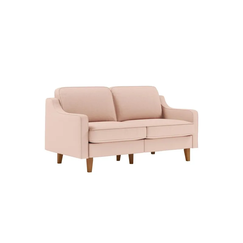 Lorvas 2-seters sofa, Brun/Sand