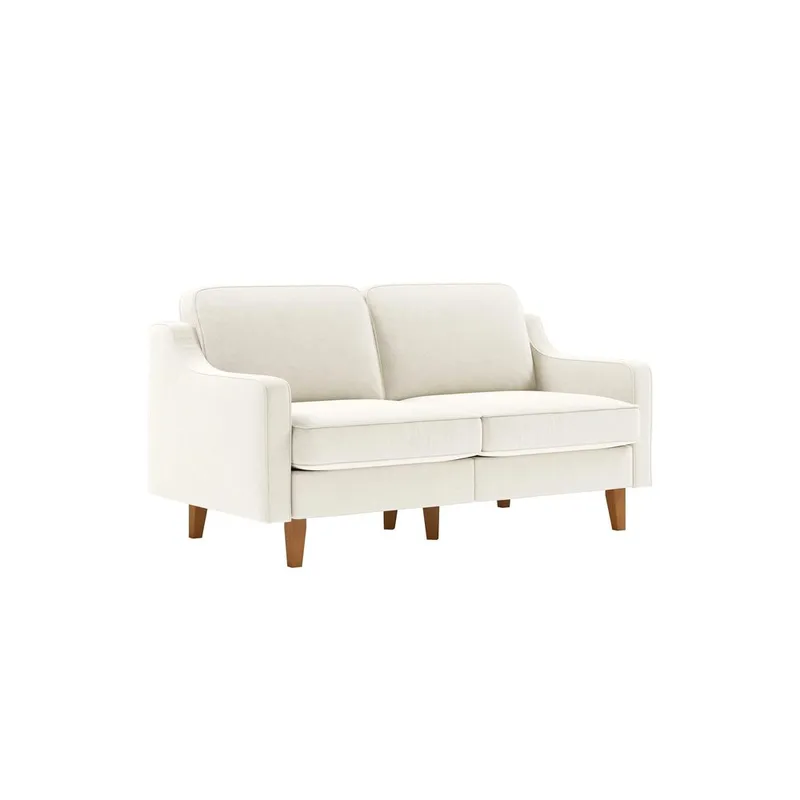 Lorvas 2-seters sofa - Rød - Møbler - Sofaer - Fløyelssofaer