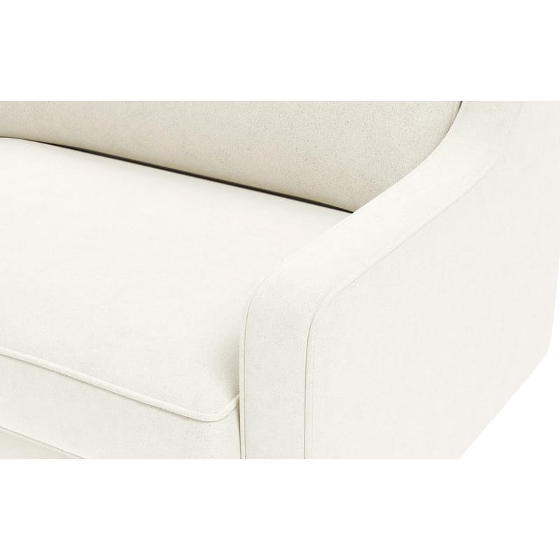 Lorvas 3-seters sofa - Elfenben - Møbler - Sofaer - Fløyelssofaer