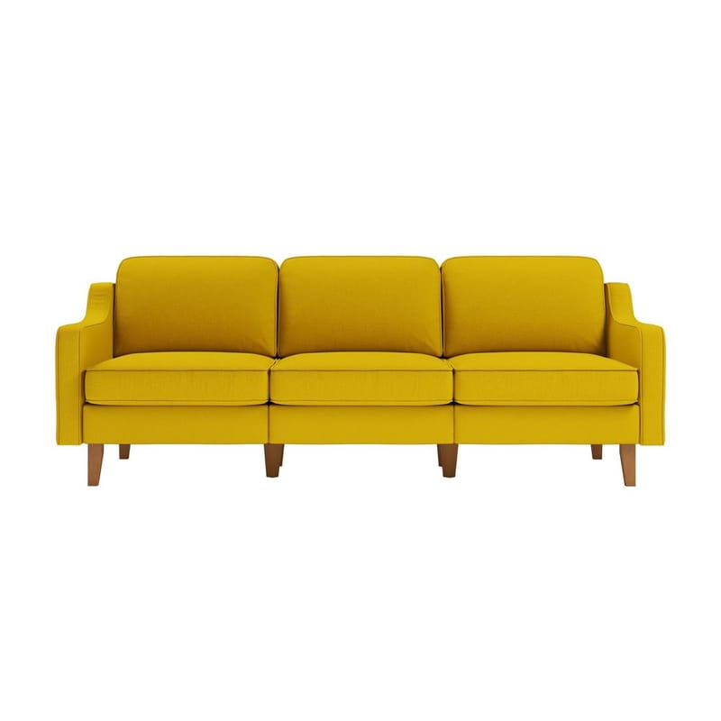 Lorvas 3-seters sofa - Gul - Møbler - Sofaer - 3 seter sofa