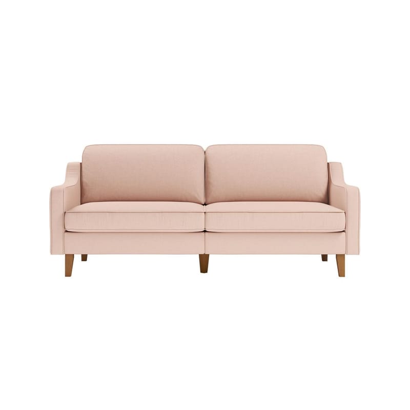 Lorvas 3-seters sofa - Lyserød - Møbler - Sofaer - Fløyelssofaer