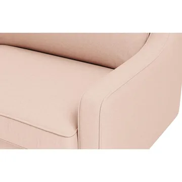 Lorvas 3-seters sofa - Lyserød - Møbler - Sofaer - Fløyelssofaer