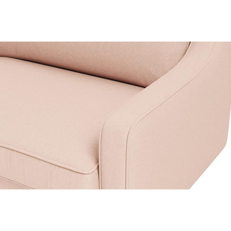 Lorvas 3-seters sofa - Lyserød - Møbler - Sofaer - Fløyelssofaer