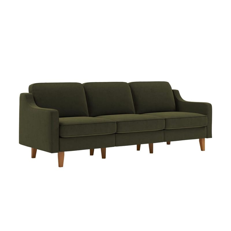 Lorvas 3-seters sofa, Mørkegrønn
