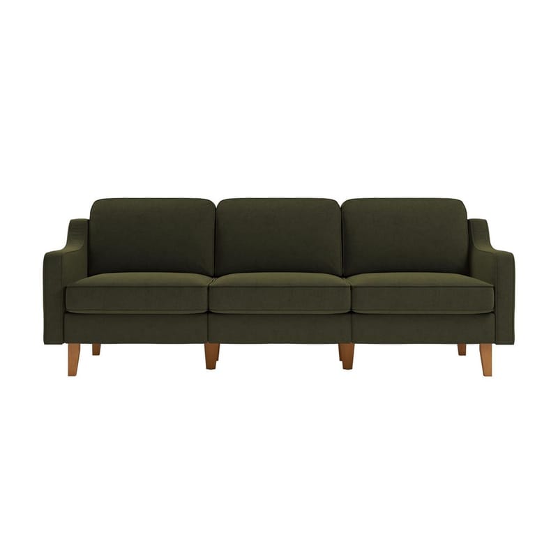 Lorvas 3-seters sofa - Mørkegrønn - Møbler - Sofaer - Fløyelssofaer