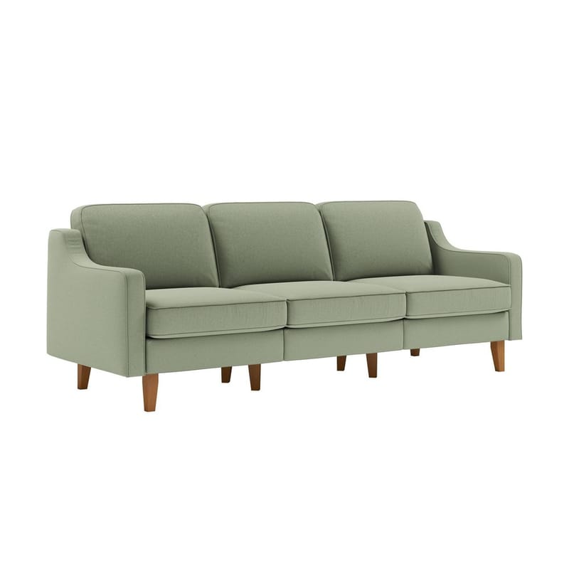 Lorvas 3-seters sofa - Mørkegrønn - Møbler - Sofaer - Fløyelssofaer