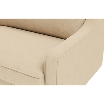 Lorvas 3-seters sofa - Sand - Møbler - Sofaer - Fløyelssofaer