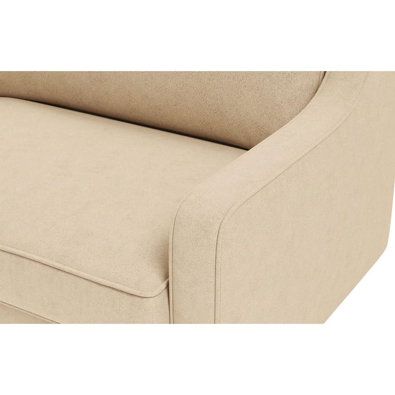 Lorvas 3-seters sofa - Sand - Møbler - Sofaer - Fløyelssofaer