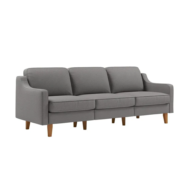 Lorvas 3-seters sofa, Svart