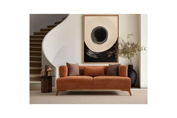 Malkiat Sofa 2-seter - Oransje - Møbler - Sofaer - 2 seter sofa