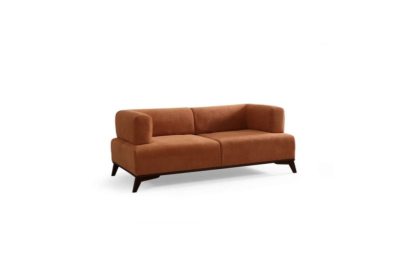 Malkiat Sofa 2-seter, Oransje/Svart