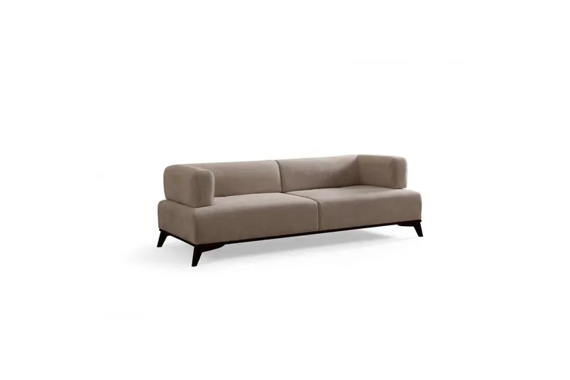 Malkiat Sofa 3-seter, Beige/Svart