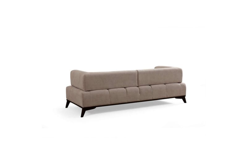 Malkiat Sofa 3-seter - Beige/Svart - Møbler - Sofaer - 3 seter sofa