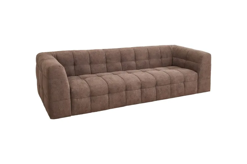 Malou 3-seters sofa, Brun