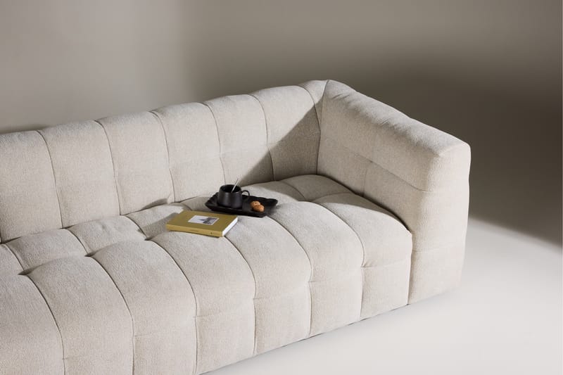 Malou Sofa 3-seter - Beige - Møbler - Sofaer - 3 seter sofa
