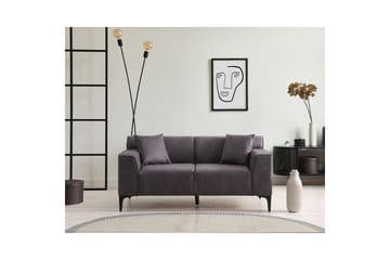 Malpani Sofa 2-sits - Antrasitt - Møbler - Sofaer - 2 seter sofa