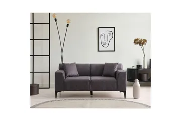 Malpani Sofa 2-sits - Antrasitt - Møbler - Sofaer - 2 seter sofa